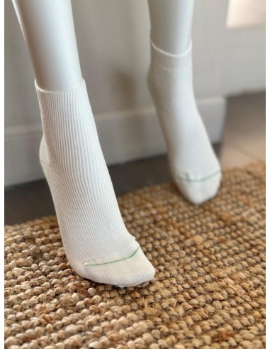 Chaussettes Coton bio mixtes - blanc