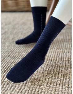 chaussette-merinos-marine 2